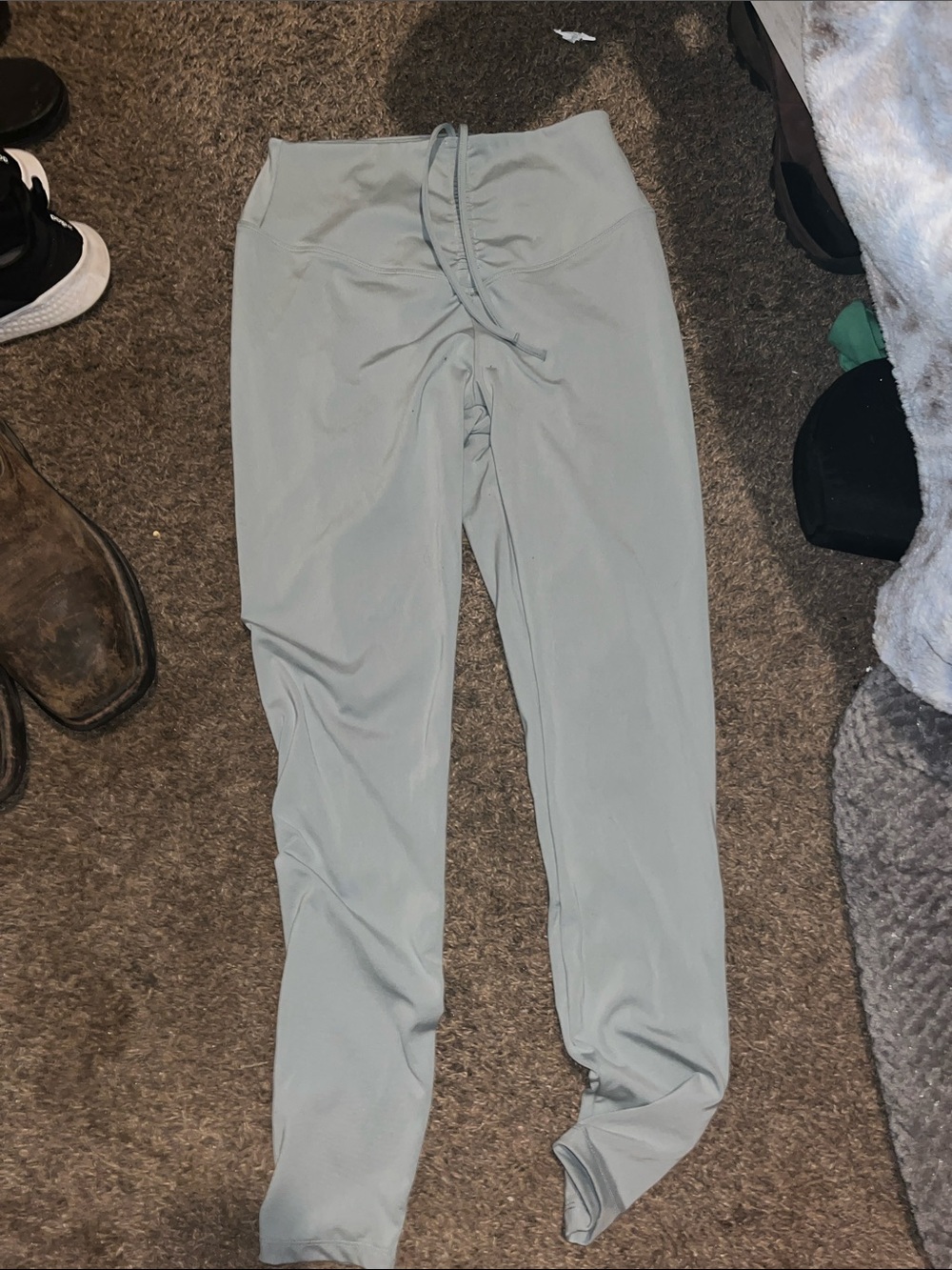 Pink Sage High-Waist Active Leggings
